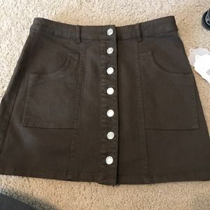alterd state brown skirt NEW WITH TAGS